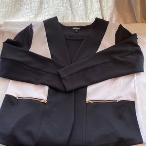 Project Runway 1X Color Block Blazer